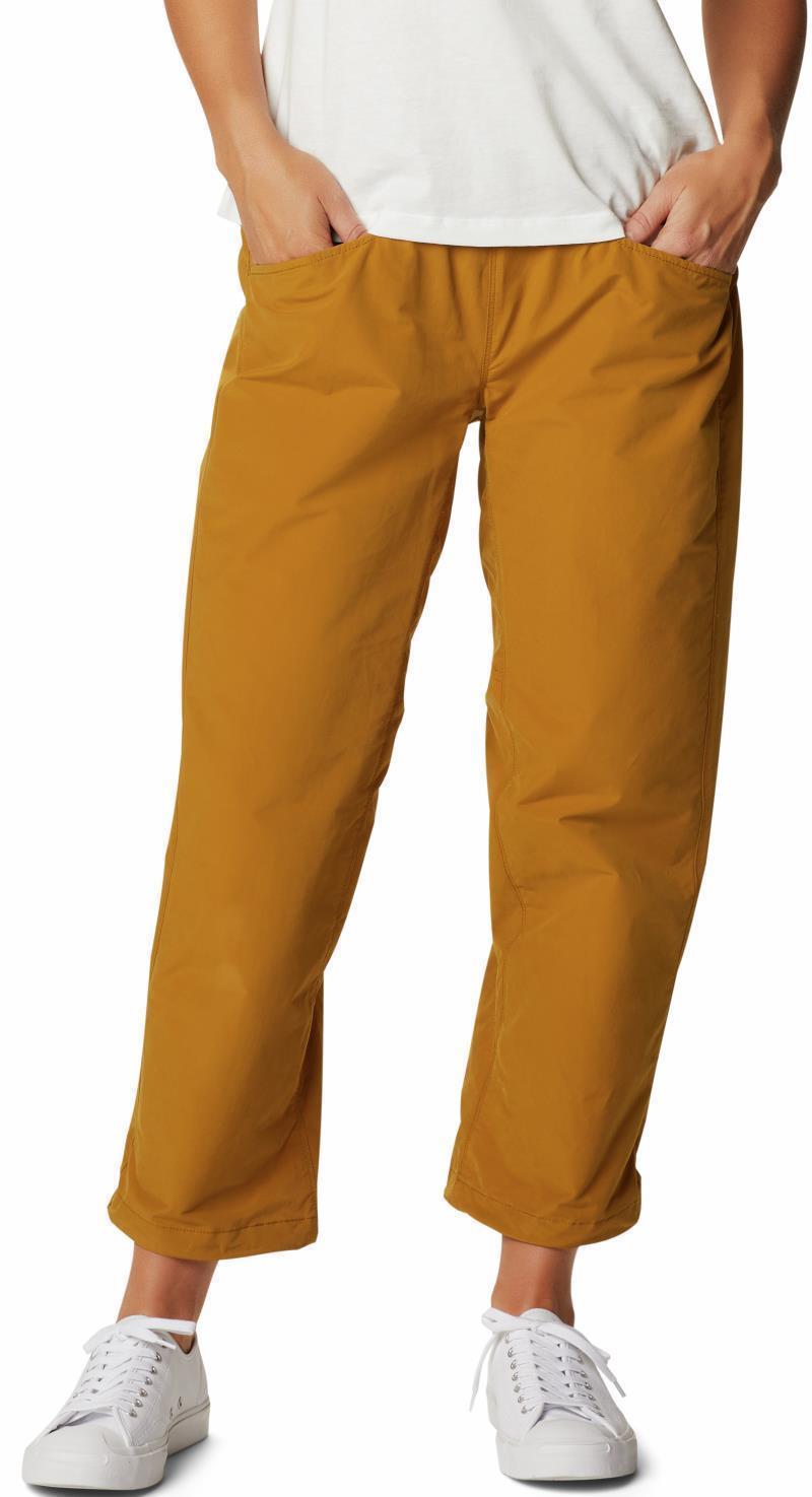 Wondervalley Pants, Reg - Womens - Olive Gold 1