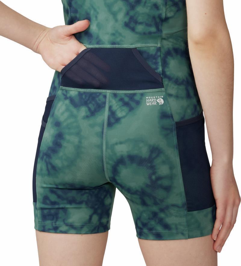 Yuba Trail Onesie - Womens - Blue Pine Spore Dye Print 4