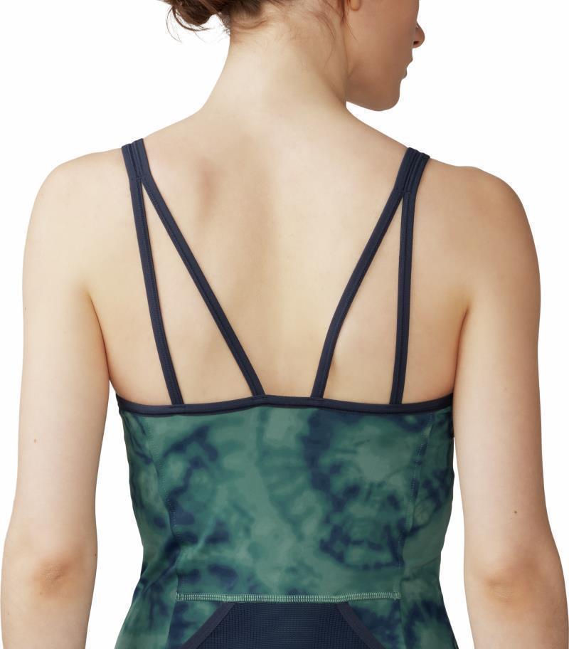 Yuba Trail Onesie - Womens - Blue Pine Spore Dye Print 5