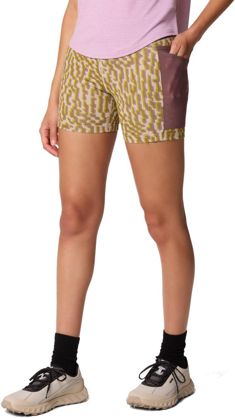 Yuba Trail Shorts, 5" Inseam - Womens - light mystic digidaze print 1