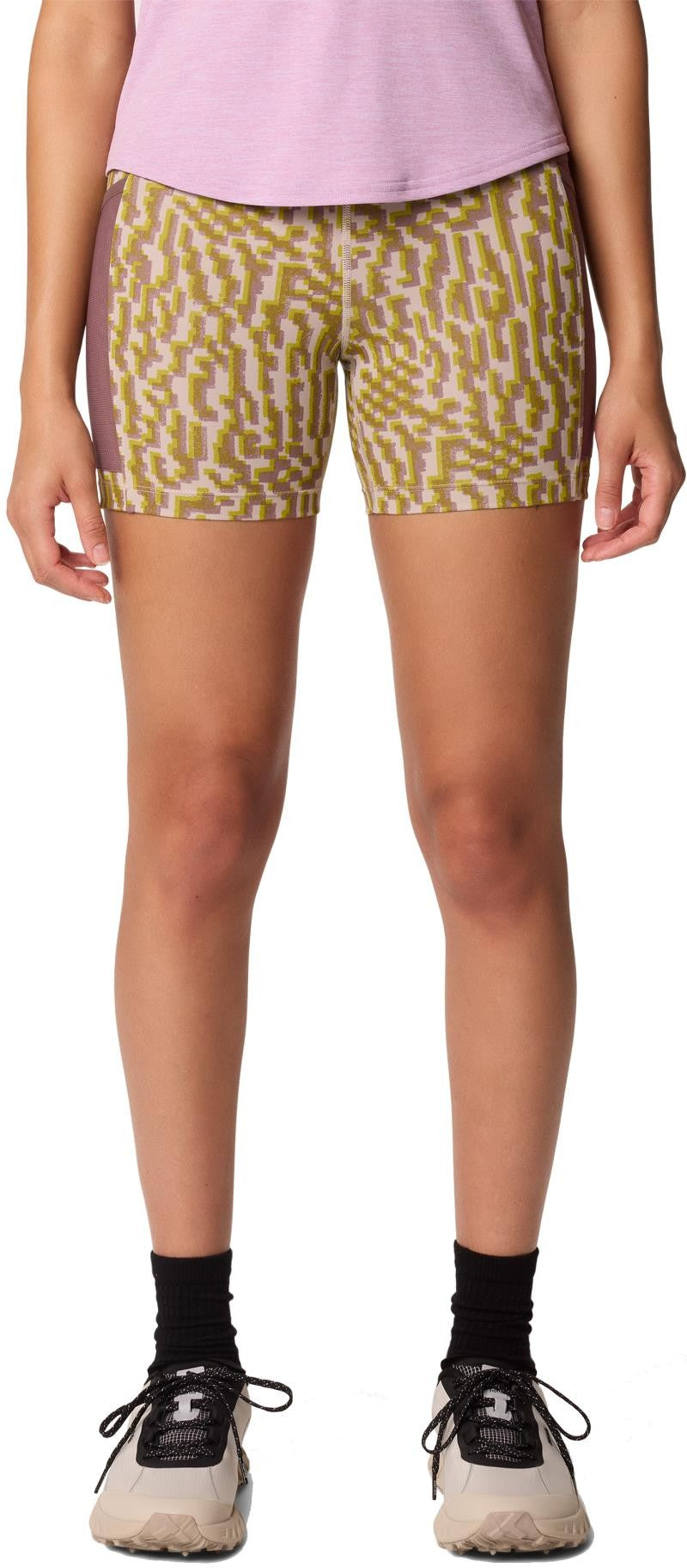Yuba Trail Shorts, 7" Inseam - Womens - light mystic digidaze print 1