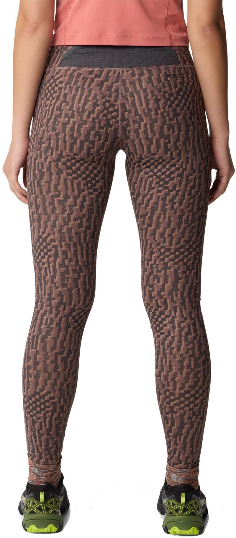Yuba Trail Tights - Womens - warm ash digidaze print 1