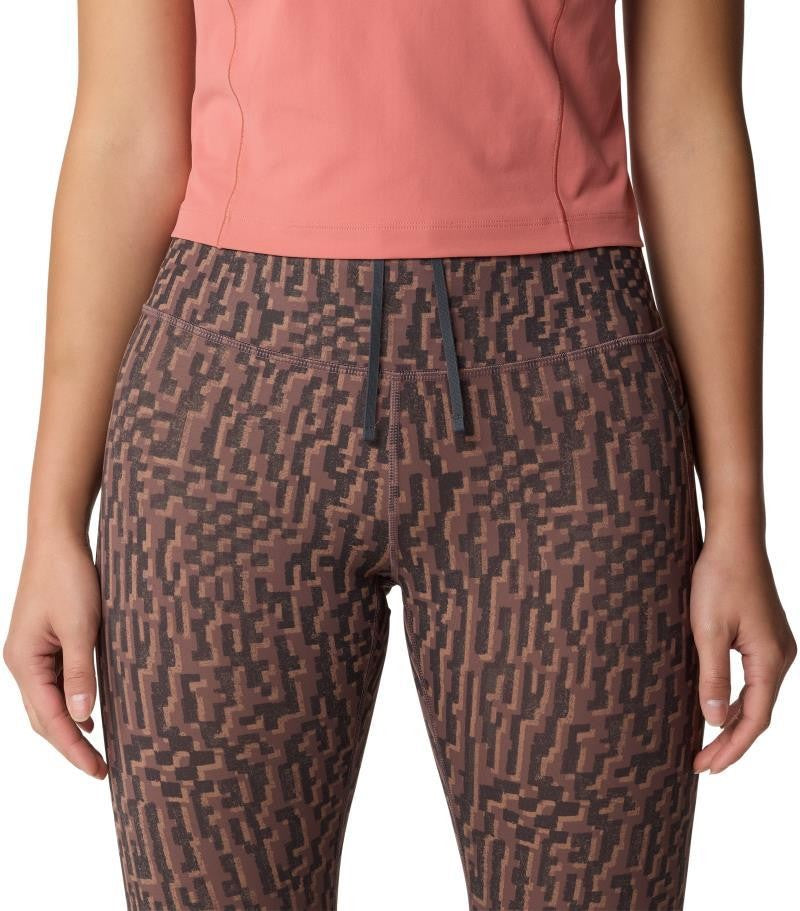 Yuba Trail Tights - Womens - warm ash digidaze print 1
