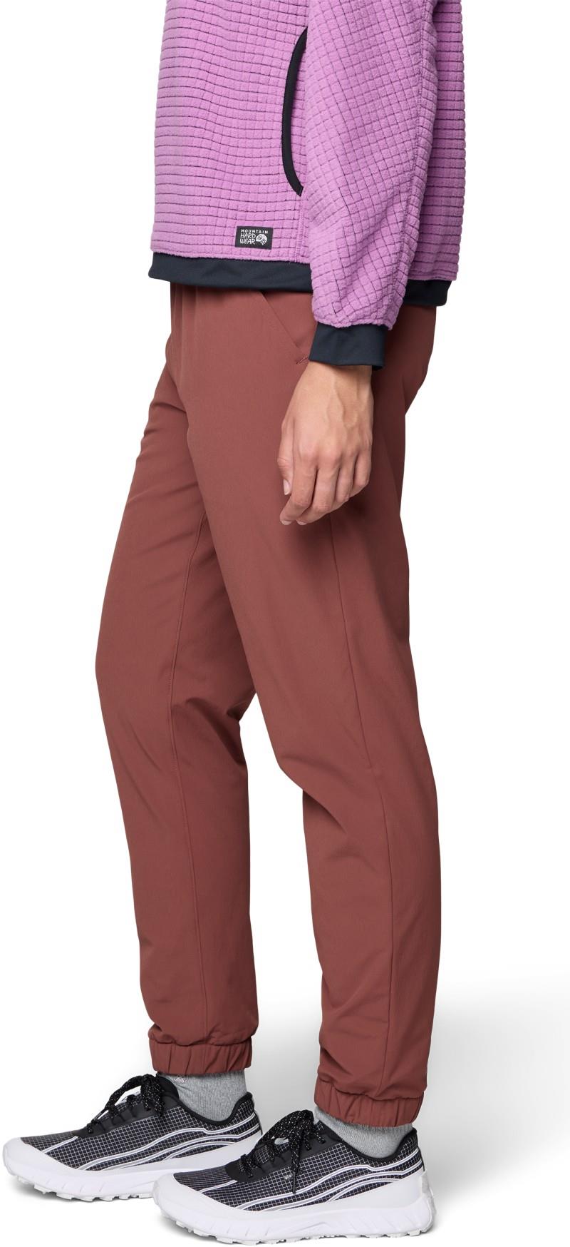 Yumalina Active Pull-On Lined Joggers - Womens - bourbon brown 1