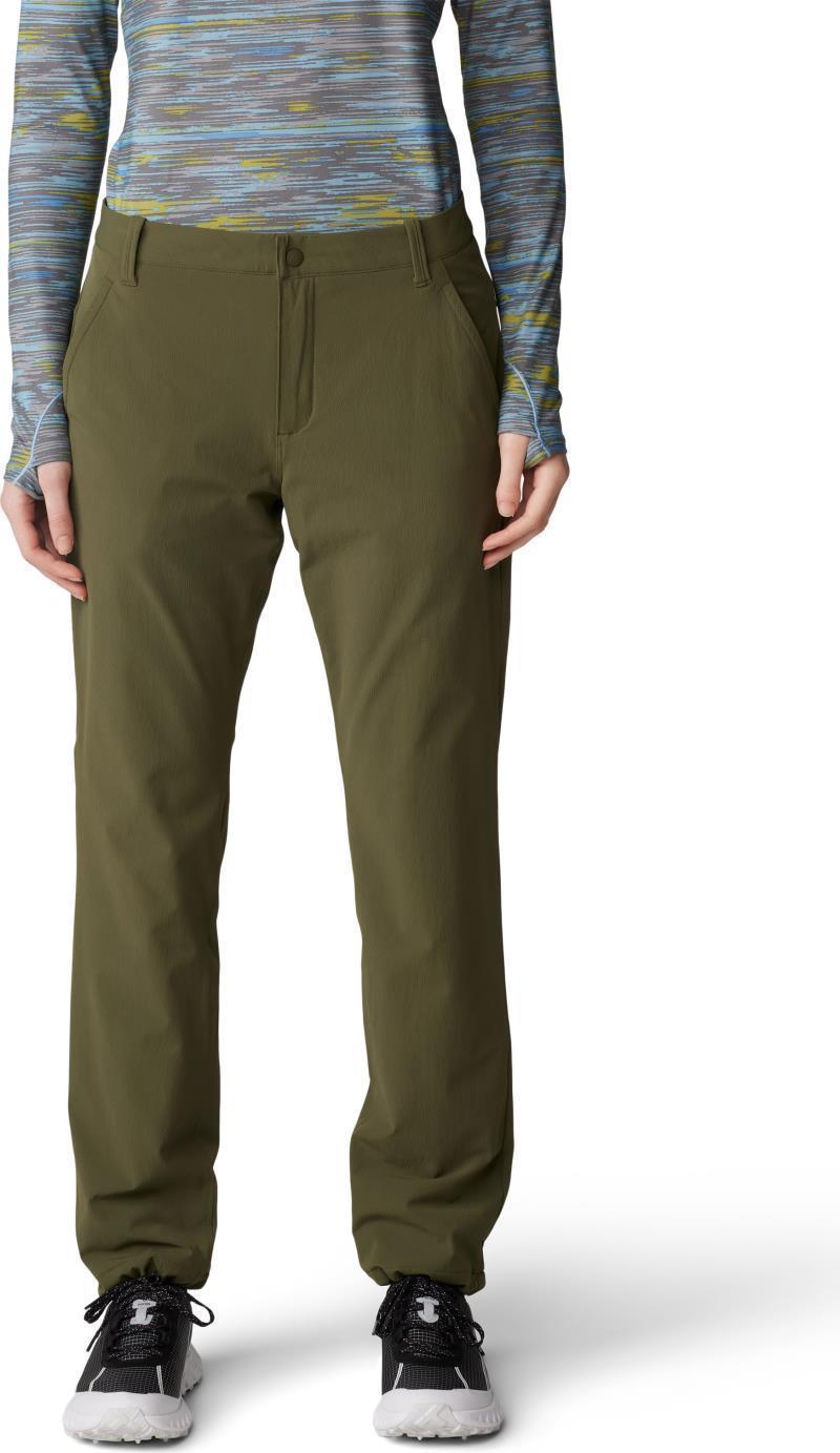 Yumalina Lined Pants, Reg - Womens - Dark Pine 2