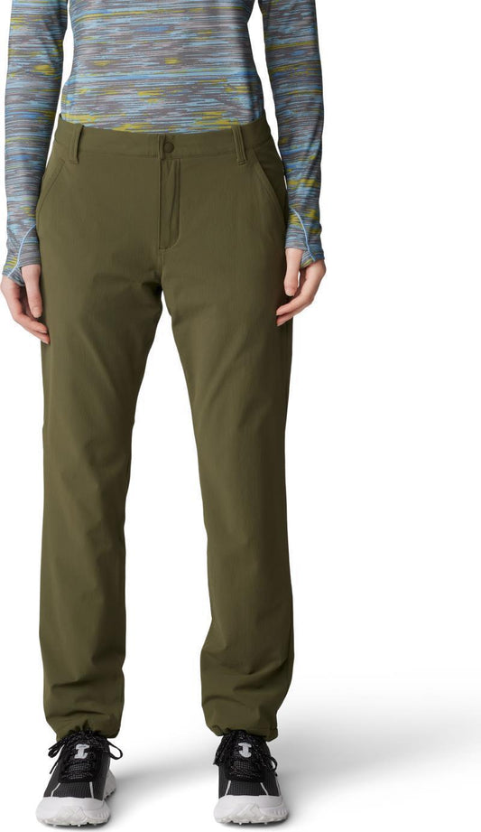 Yumalina Lined Pants, Reg - Womens - Dark Pine 2