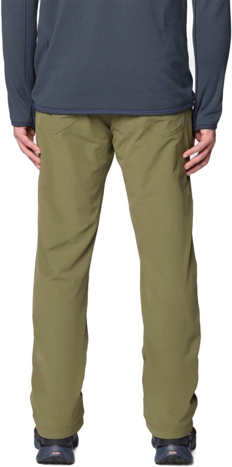Yumalino Lined Pants, 30" Inseam - Mens - combat green 1
