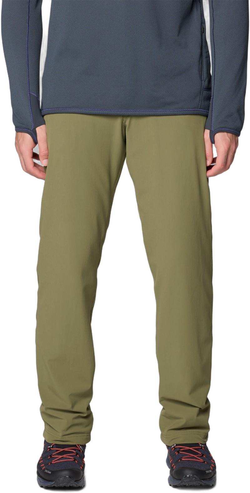 Yumalino Lined Pants, 32" Inseam - Mens - combat green 1