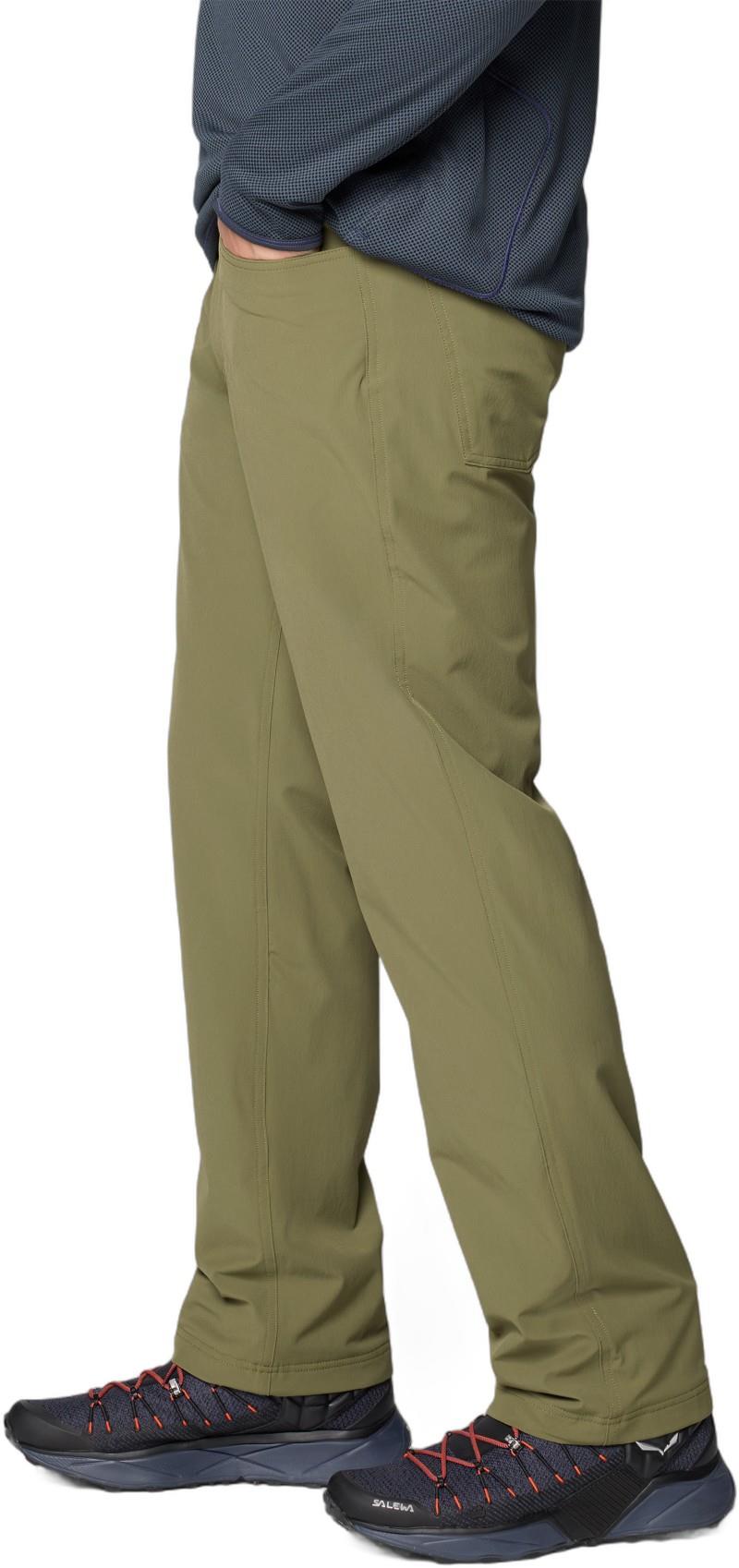 Yumalino Lined Pants, 32" Inseam - Mens - combat green 1