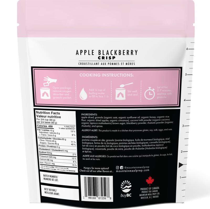 Apple Blackberry Crisp - 90g - not applicable 1