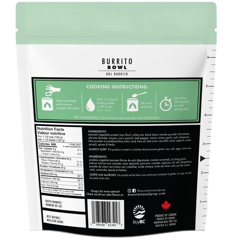 Burrito Bowl - 150g - not applicable 1