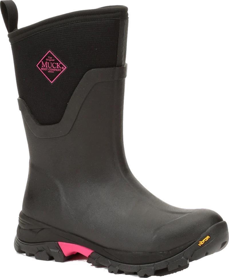 Arctic Ice Mid AG - Womens - Black / Hot Pink 1