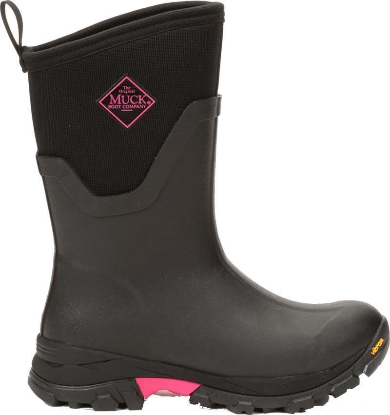 Arctic Ice Mid AG - Womens - Black / Hot Pink 2