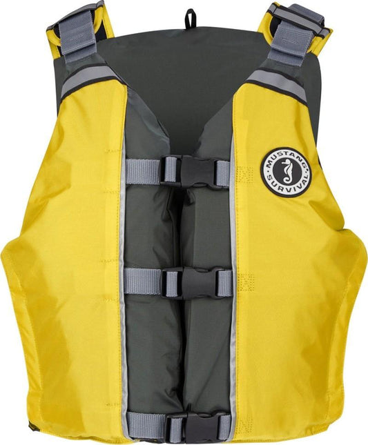 APF Foam Vest - yellow / grey 1