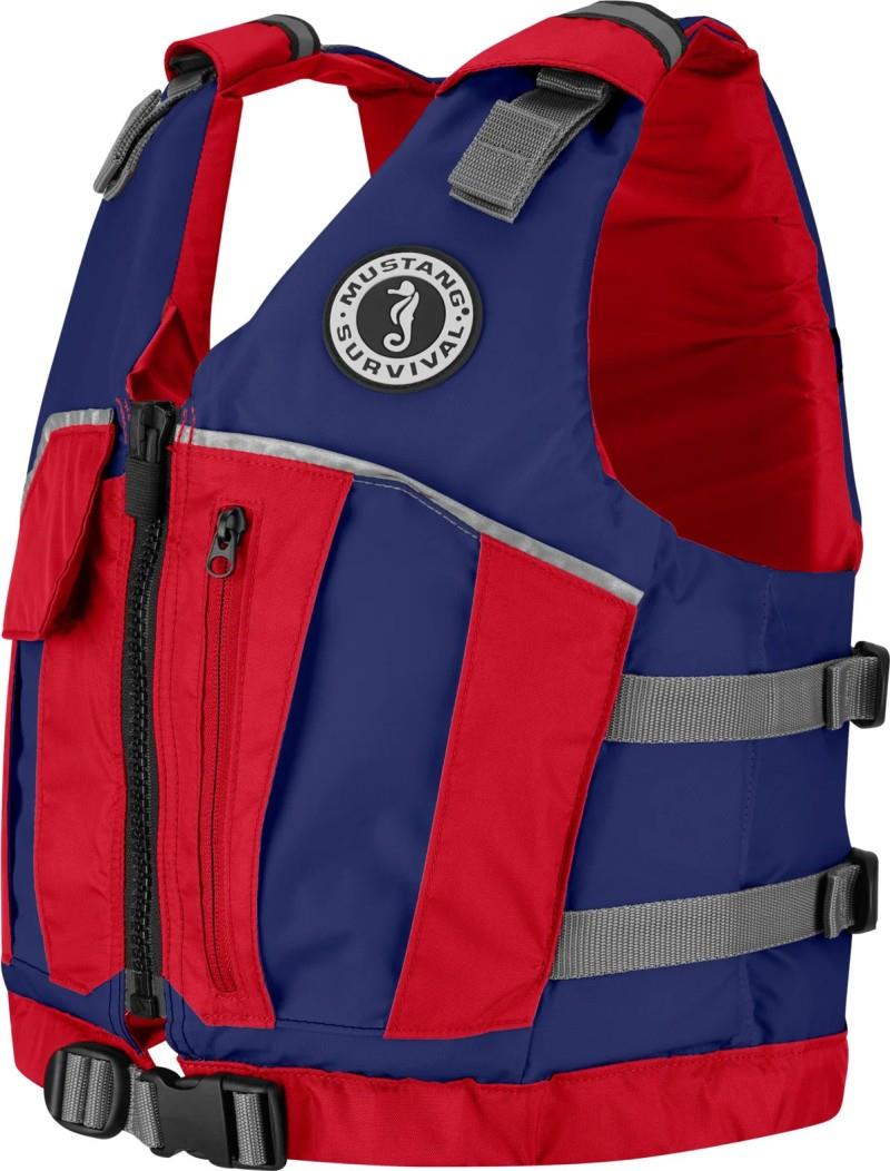 Reflex Foam Vest - Youth - navy / red 1