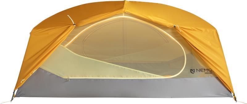 Aurora 2P Tent & Footprint - Mango / Fog 1