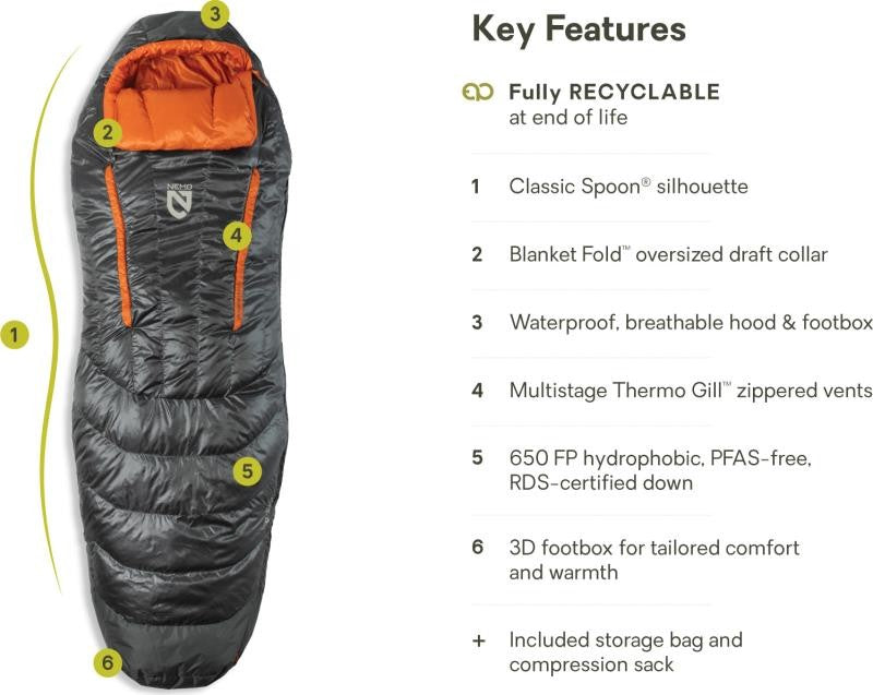 Disco Endless Promise 30, Long, -1C / 30F - Mens - chimera 1