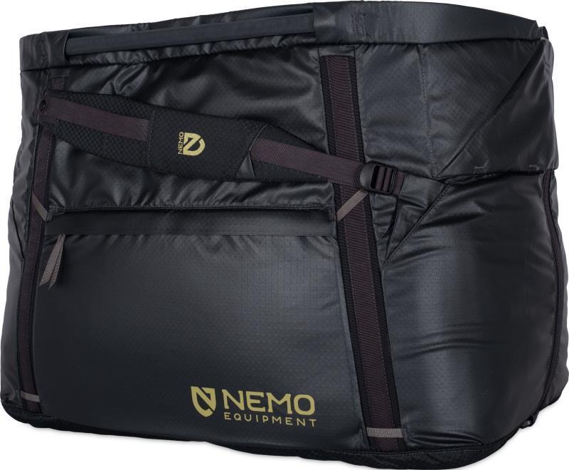 Double Haul 100L Convertible Duffel Bag - Black 4