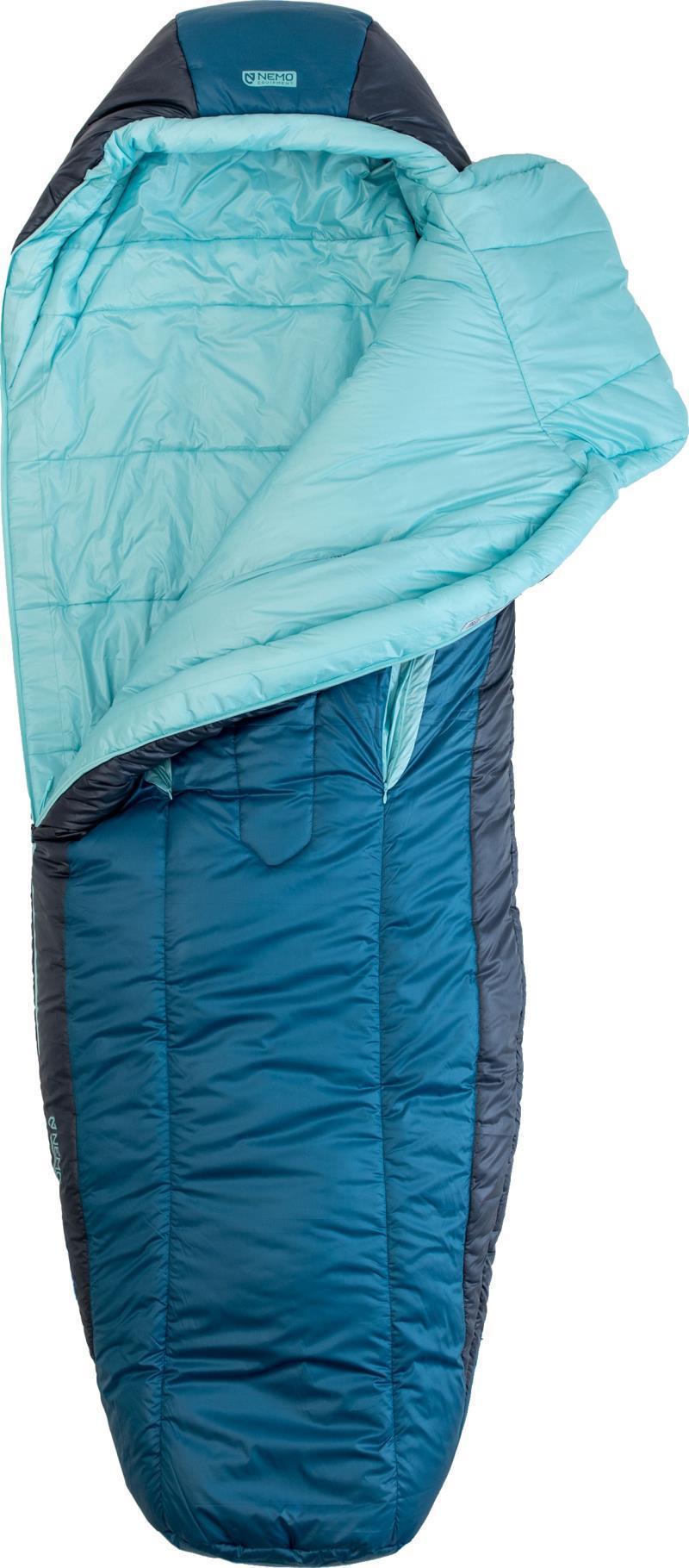 Forte Endless Promise 20, Long, -7C / 20F - Womens - Abyss / Hazy Aqua 2