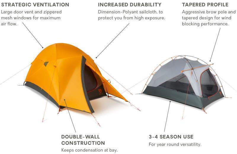 Kunai 2P, 4 Season Tent - Torch - Not Applicable 11