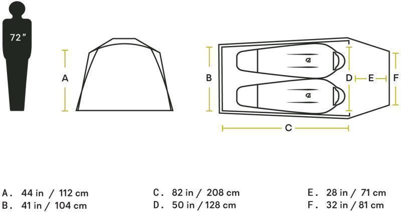 Kunai 2P, 4 Season Tent - Torch - Not Applicable 12
