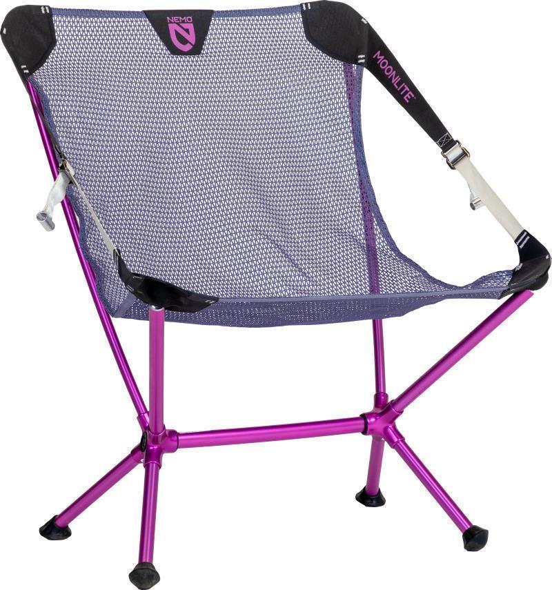 Moonlite Reclining Camp Chair - Granite / Rosebud 1