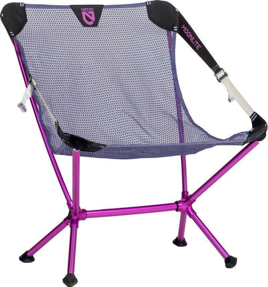 Moonlite Reclining Camp Chair - Granite / Rosebud 1