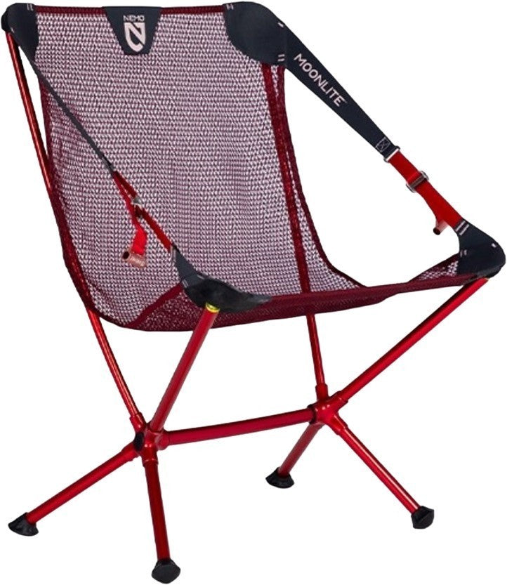 Moonlite Reclining Camp Chair - deep claret 1