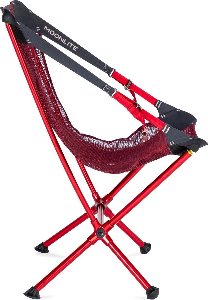 Moonlite Reclining Camp Chair - deep claret 1