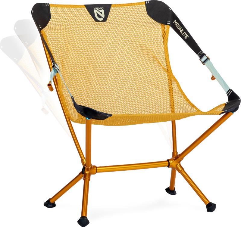 Moonlite Reclining Camp Chair - mango / frost 1