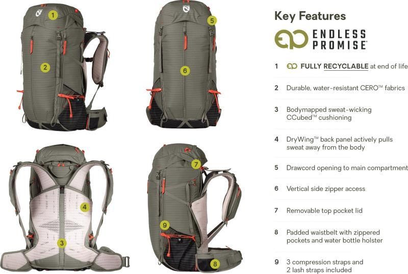 Persist Endless Promise 45L - Mens - smokey olive 1