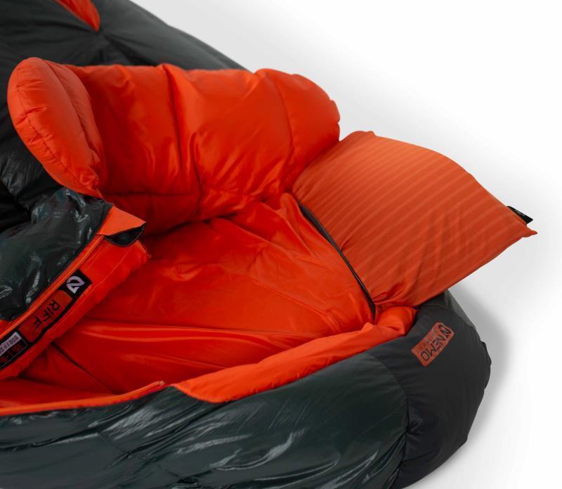 Riff 15, Long, -9C / 15F - Mens - Ember Red / Deep Water 8