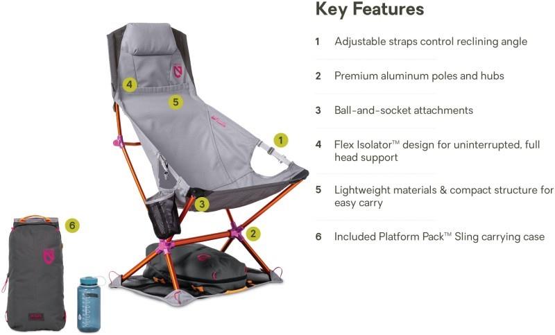 Satellite Reclining Chair - quicksilver 1