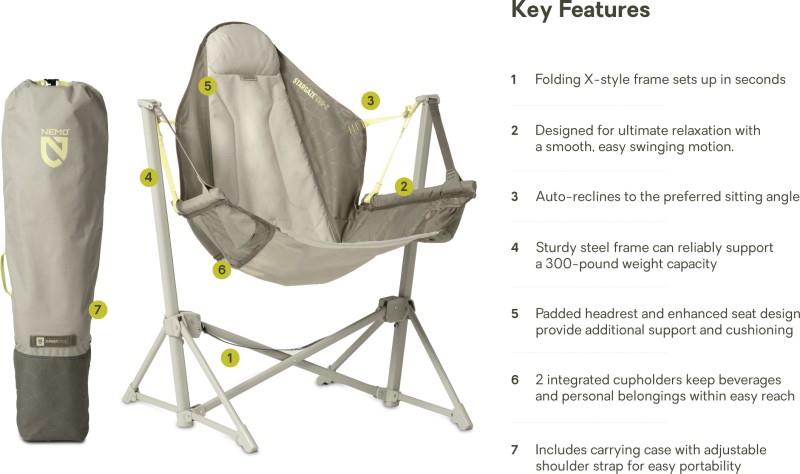 Stargaze EVO-X Reclining Camp Chair - smokey olive 1
