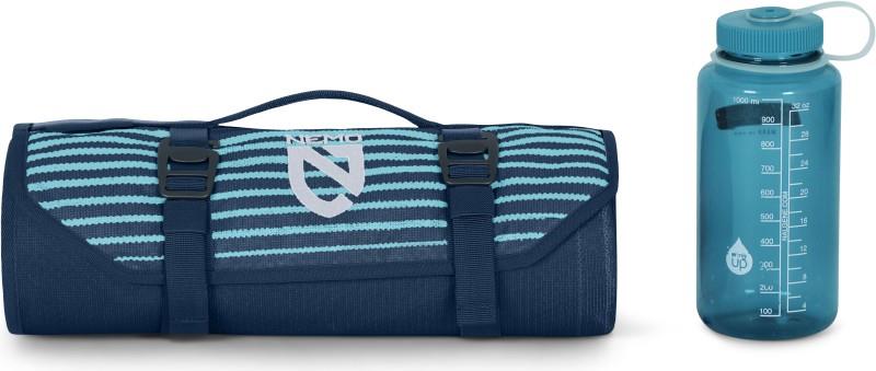 Victory Patio Blanket - Large - arctic stripe 1