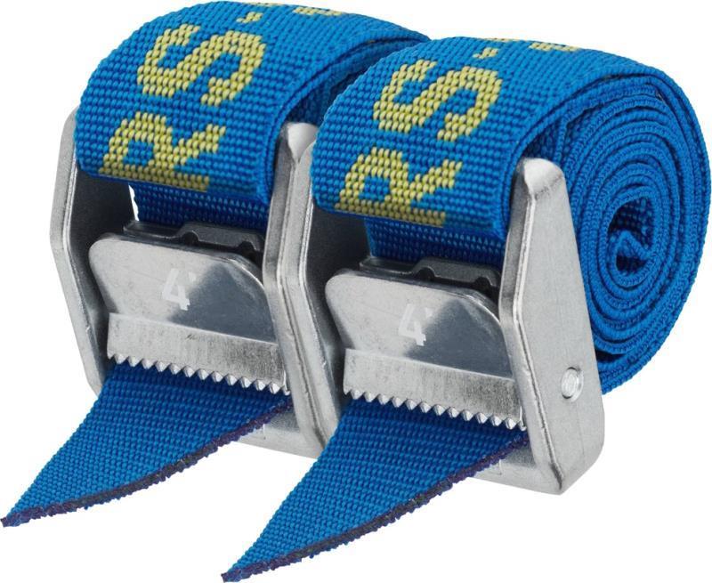 1.5" HD Tie-Down Straps - 4` - Pair - Iconic Blue 2