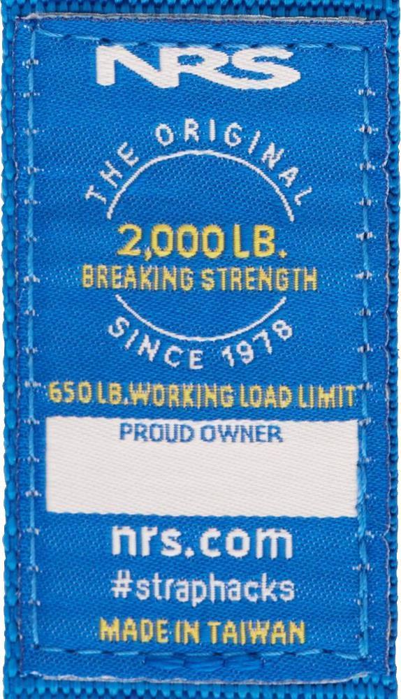 1.5" Heavy Duty Straps, 15` - Pair - Iconic Blue 3