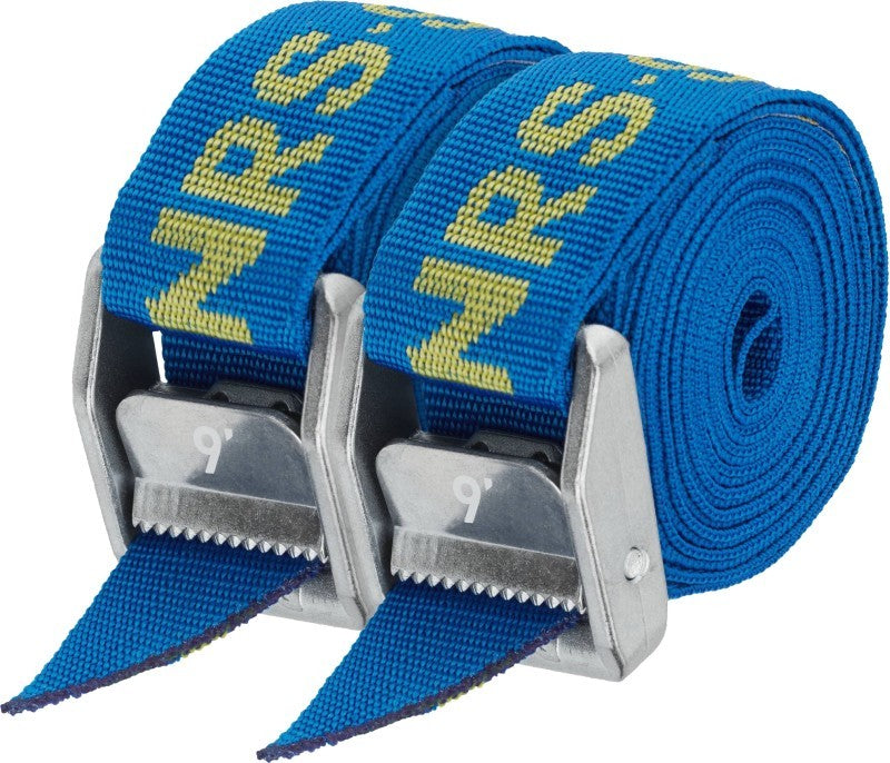 1.5" Heavy Duty Straps, 9` - Pair - iconic blue 1
