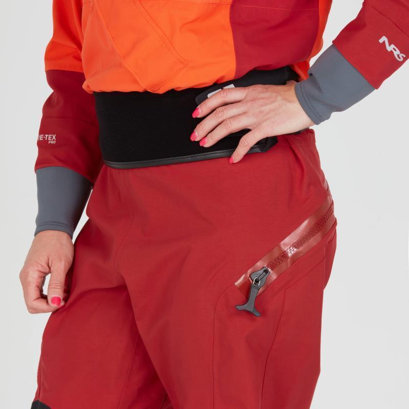 Axiom GTX Pro Dry Suit - Womens - Poppy / Vino 7