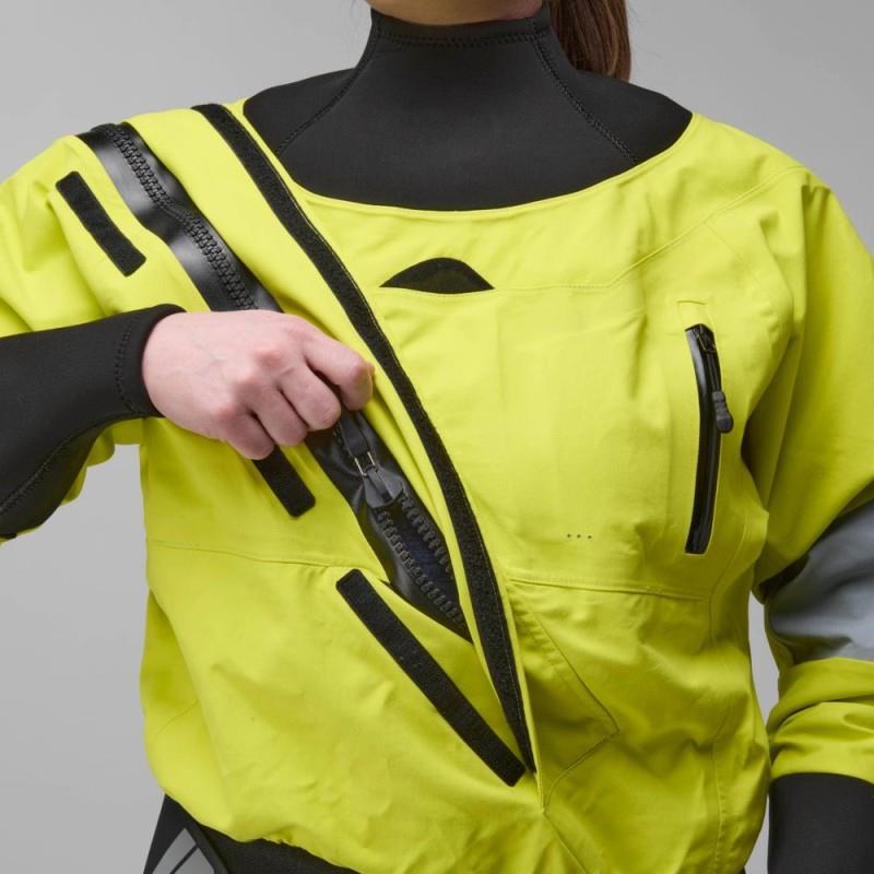 Axiom GTX Pro Dry Suit - Womens - chartreuse 1
