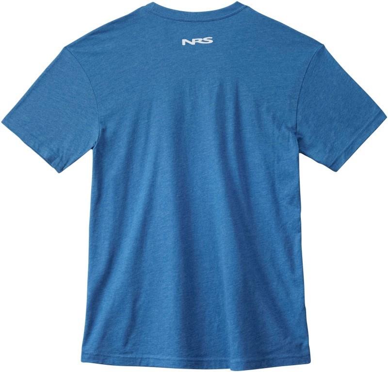 Born On The River T-Shirt - Mens - cool blue 1