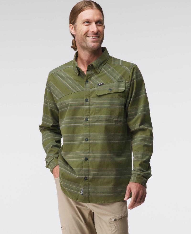 Campfire Flannel - Mens - forest horizon 1