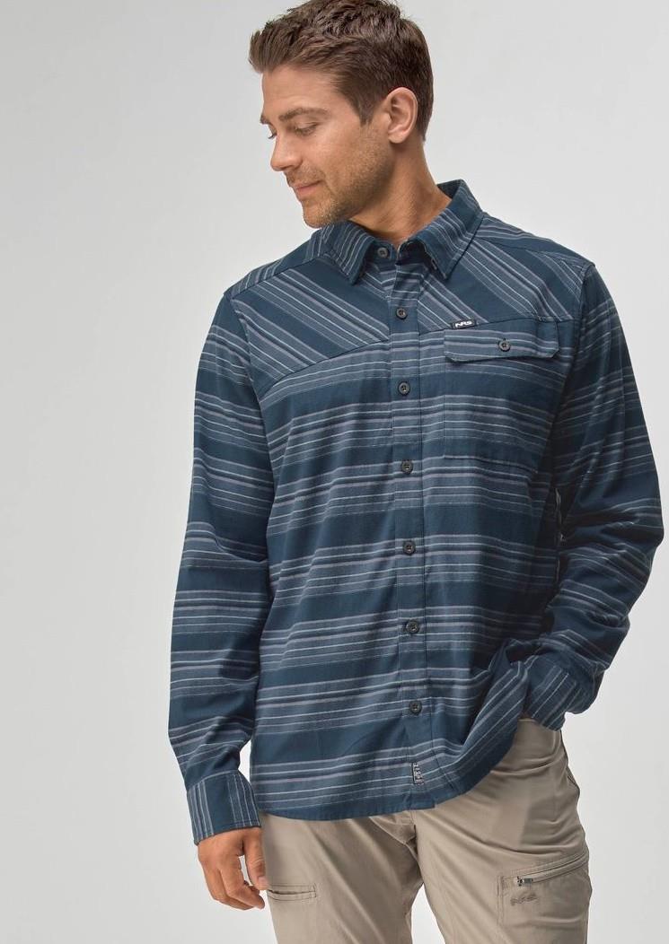 Campfire Flannel - Mens - navy horizon 1