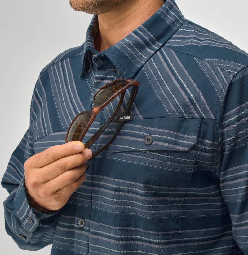 Campfire Flannel - Mens - navy horizon 1