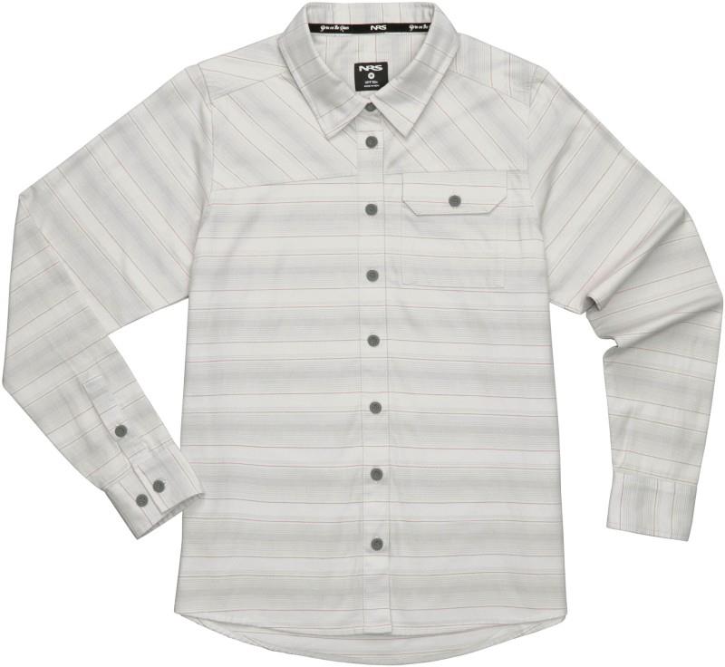 Campfire Flannel - Womens - mist stripe 1