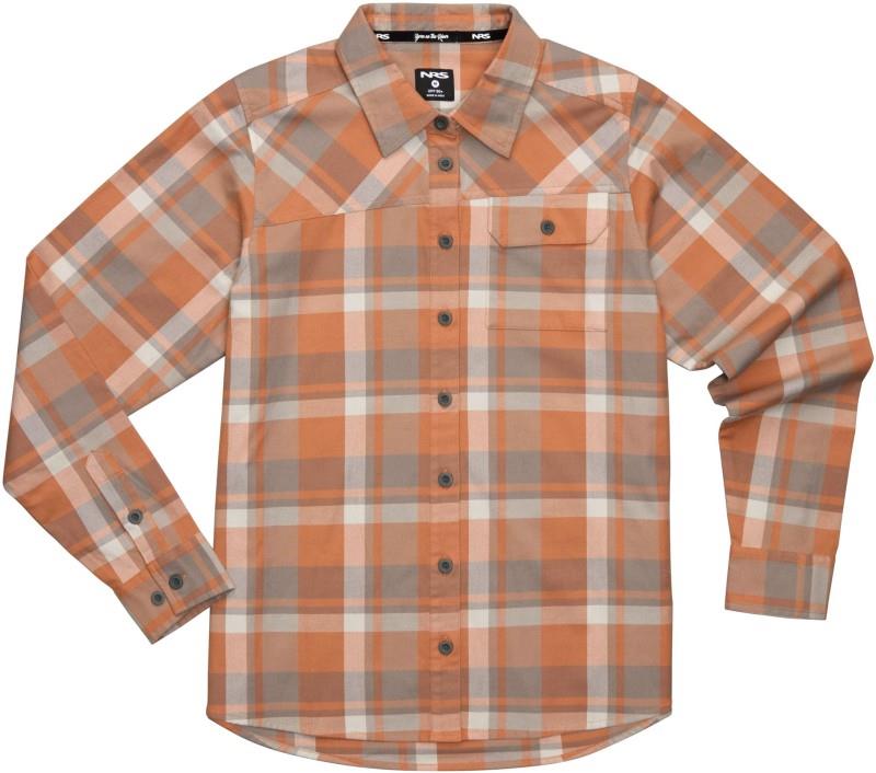 Campfire Flannel - Womens - sienna plaid 1