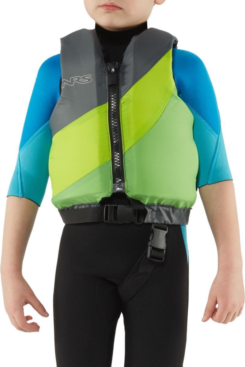 Crew PFD - Child - Green / Gray 3