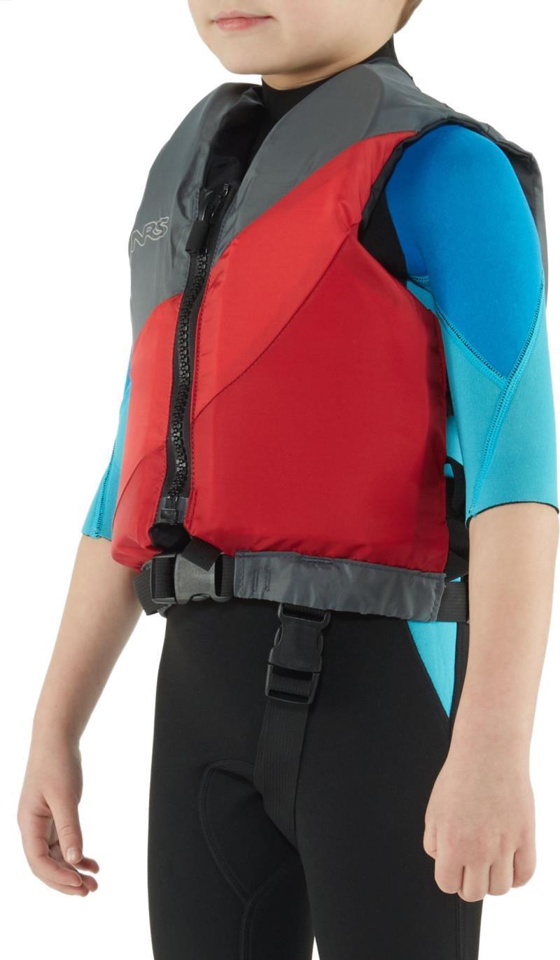 Crew PFD - Child - Red / Gray 3