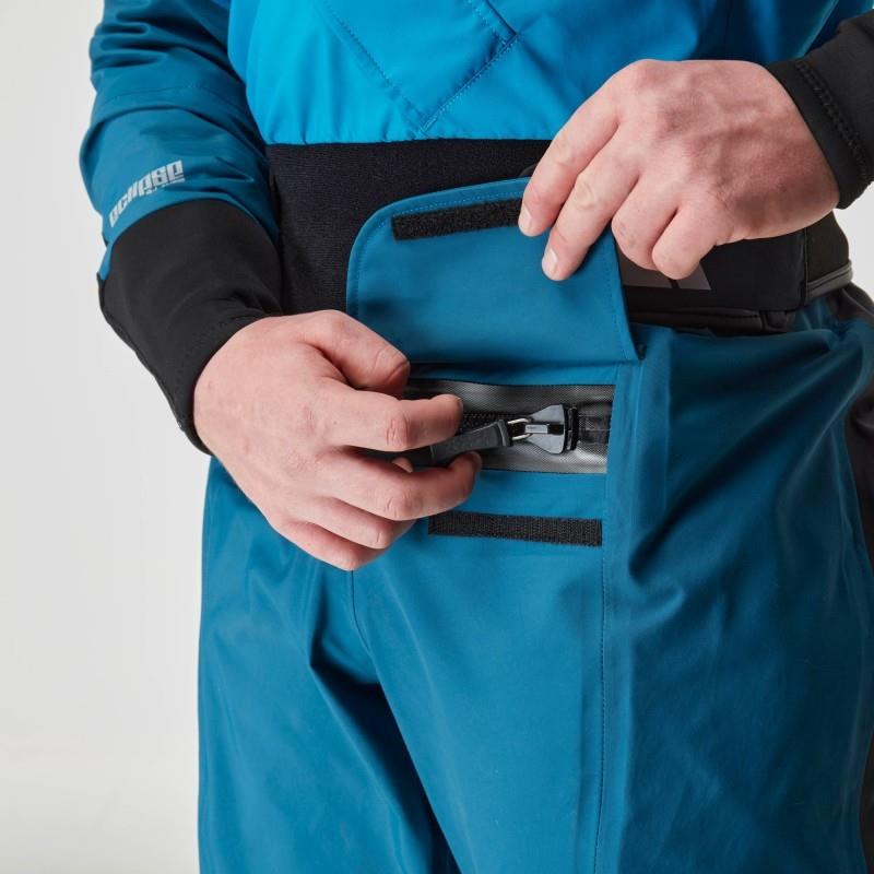 Crux Dry Suit, Tall - Mens - blue 1