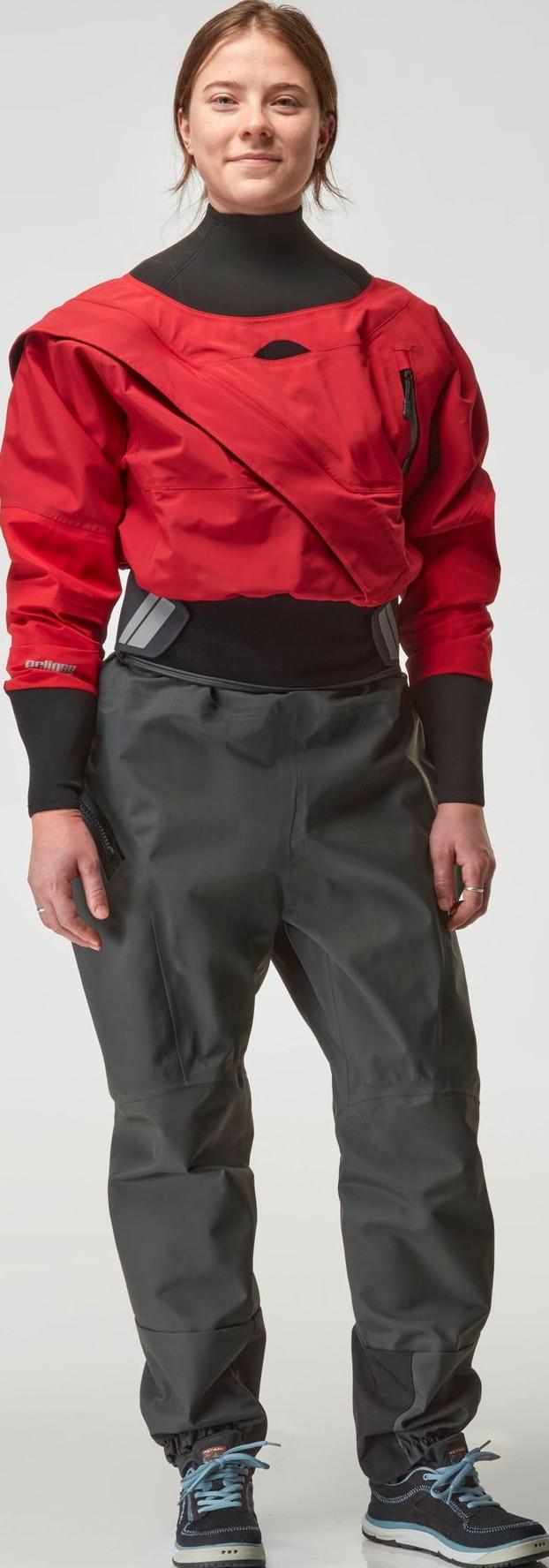 Crux Dry Suit - Womens - pomegranate 1